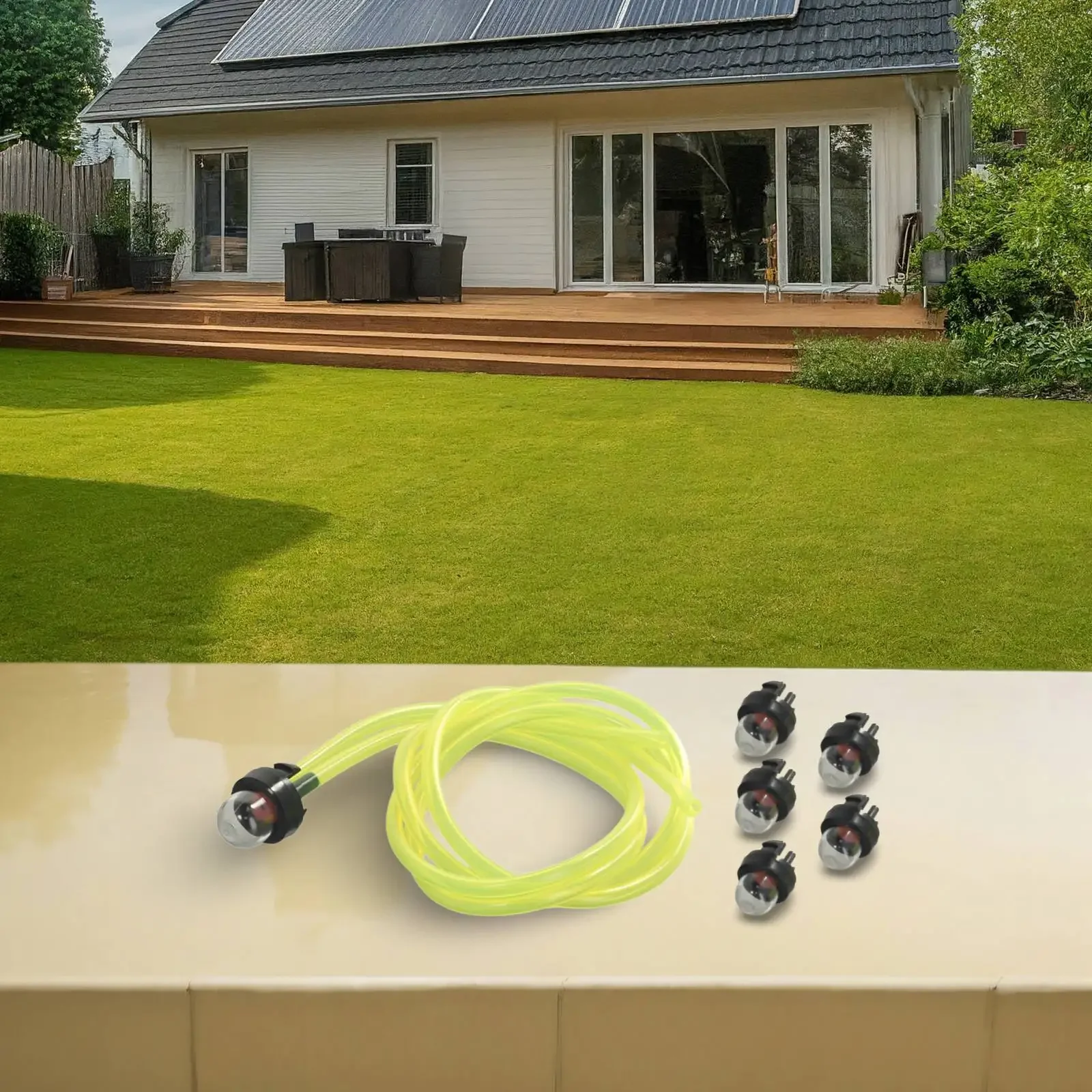 

Kit Pump Fuel Line Parts Set Snap In 5pcs Pipe String Trimmer Universal Accessories For Poulan Hose New Useful
