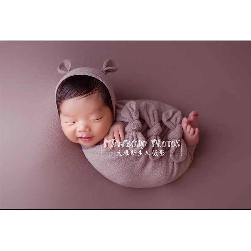 Хлопковый фон Beanbag для фотосъемки новорожденных, реквизит для фотосъемки из ткани, детское одеяло, растягивающийся детский фон для фотосъемки, реквизит для новорожденных