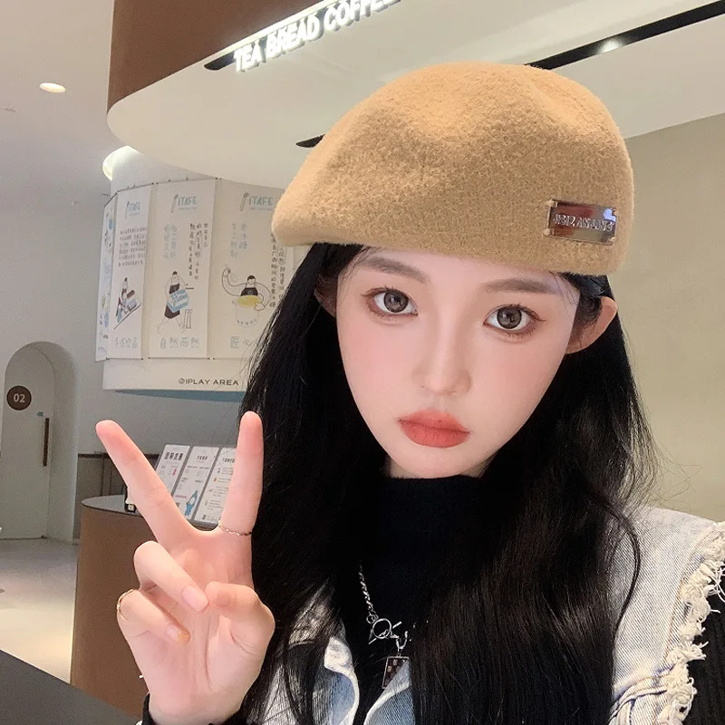 Cappello Invernale Cappelli Con Visiera Belli Y2K Francese Retro