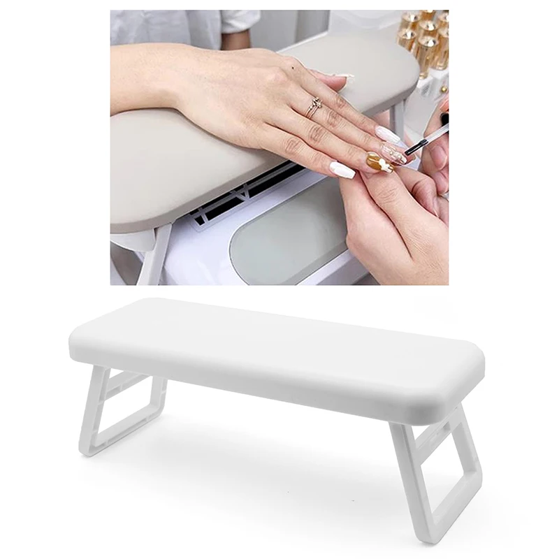 Foldable Nail Art Hand Pillow Mat Set Manicure Table Hand Cushion Holder Armrests Stand nail art hand pillow
