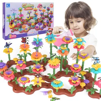 STEM Flower Garden Building Toy – Educational Creative Construction Set for Kids 3–7 Years 1