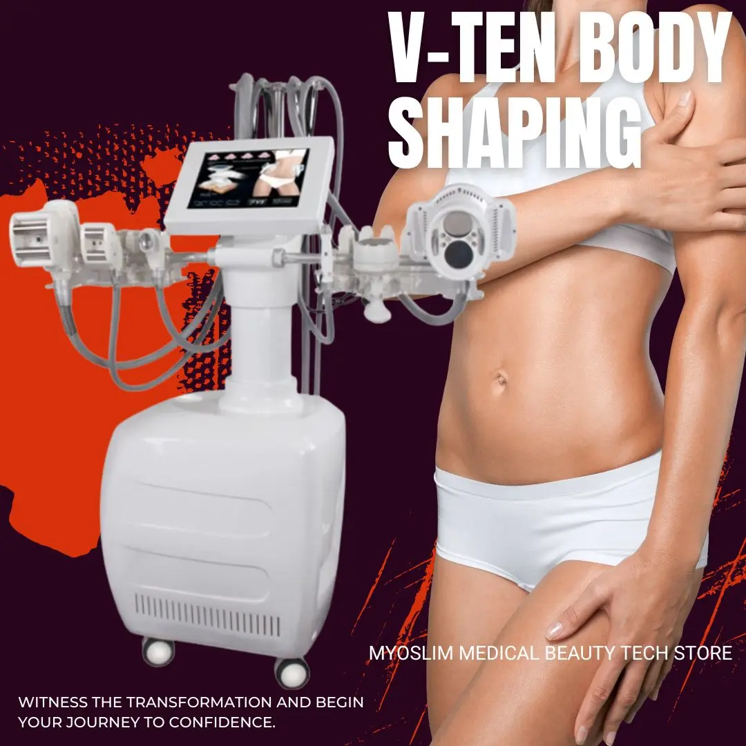 V10 Multifunctional VELABODY SHAPE Body Slimming Cavitation Cellulite Fat Removal Vacuum Roller eye care Weight loss machine - immagine 3