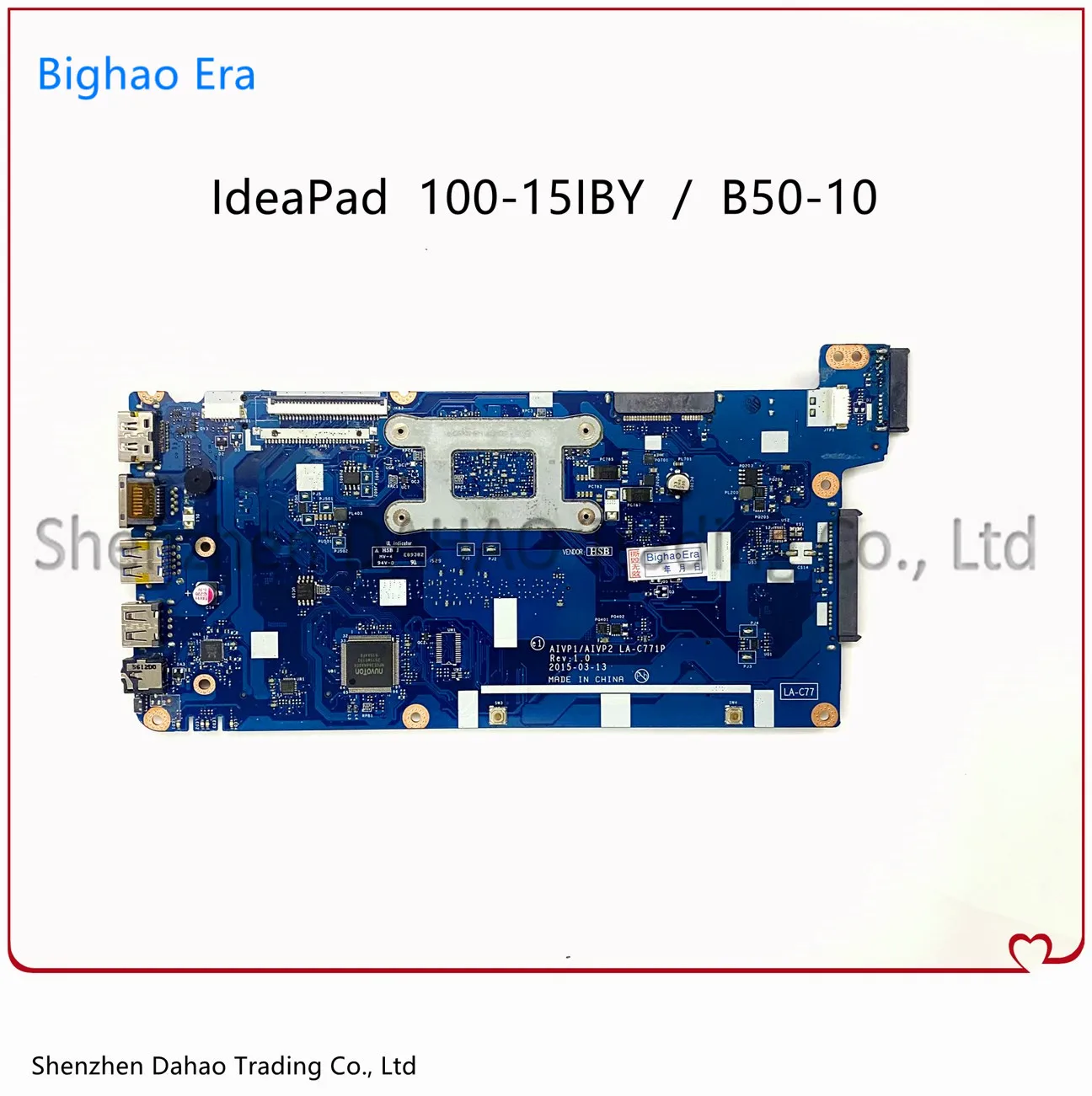 Mainboard para Lenovo 10015iby B50-10 Placa-mãe do Portátil com Intel N2830 N2840 Cpu 100% Totalmente Testado Aivp1 Aivp2 La-c771p - Imagem 2