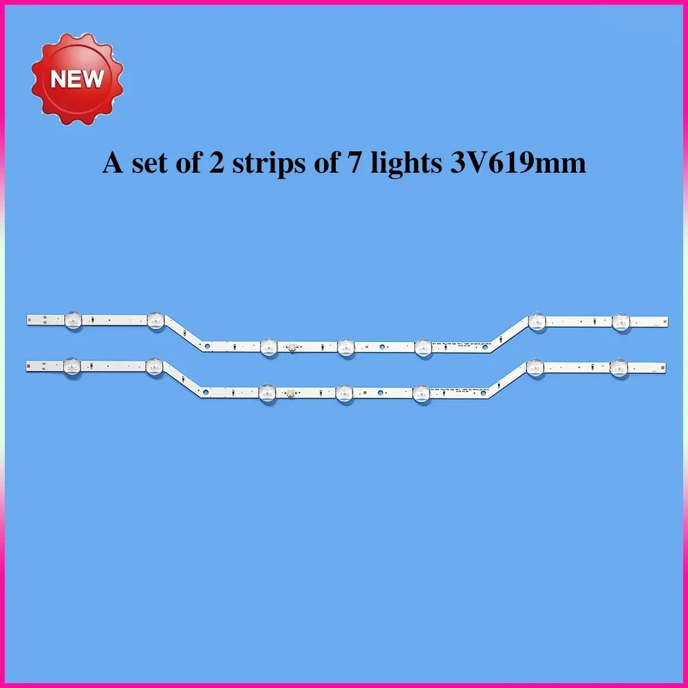 LED Light Backlight strip 2pcs/set for UE32J5200AK UN32J5003 UE32J5000 UE32J5200 UE32J5270 UE32J5250 UE32J5205 V5DN-320SM1-R2