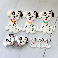 1/3/10pcs Cartoon White Dog Silicone Beads BPA Free  Rodent Teeth Chew Beads DIY Baby Silicone Pacifier Chain Accessories 1