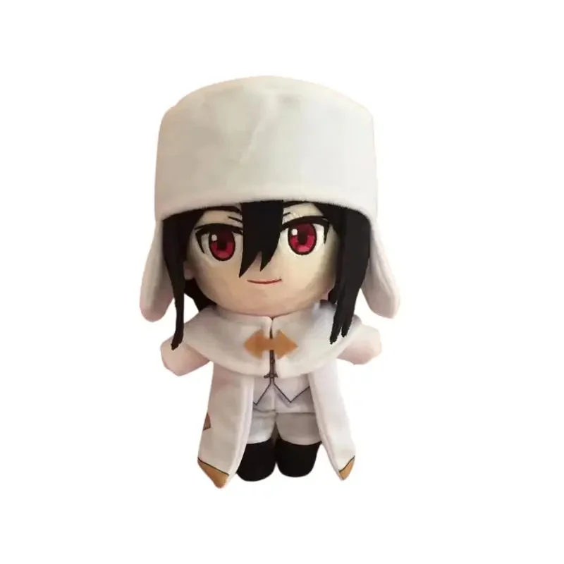 Zhongkaihua 2 STKS Bungo Zwerfhonden Pluche Ranpo Edogawa/Nakahara Chuuya 20 cm Zittende Positie Zachte Pluche Gevulde Anime Sofa Plushie Kussen Woondecoratie