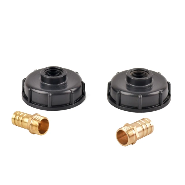 S60X6 Doarse Fény Ibc Tartály -Adapter 6/8/10/12/11/18/25 Mm Brassl Csere Víztartály Lefolyó Szerelvények - Image 5