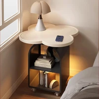 Tables De chevet étroites pour chambre à coucher, Design De luxe, modernes et minimalistes, avec rangement, meubles De maison classiques Mesa De Cabeceira 6
