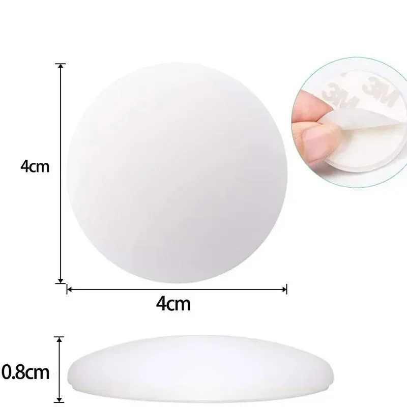 Silicone door stoppers,rubber door stoppers 10PCS Door Stops Rubber Wall Protectors Guards Self Adhesive Door Handle Bumper Stoppers Protective Plug Non-slip Muffler