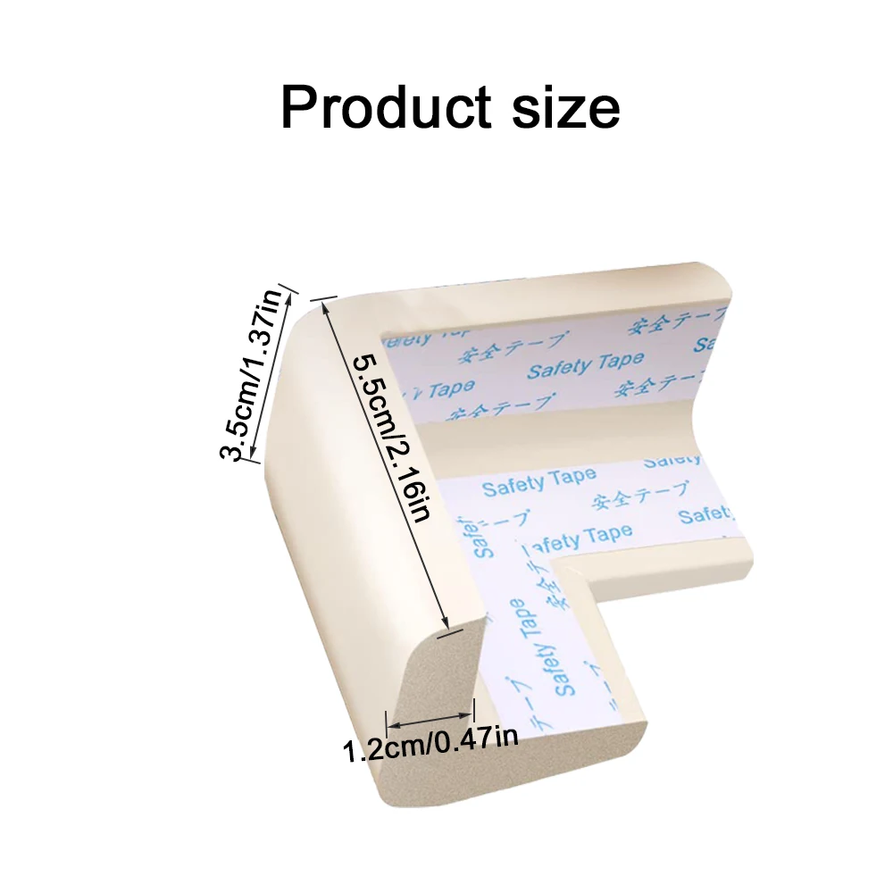 10PCS Soft baby protection corner and edge protection protective baby shower home decoration gifts
