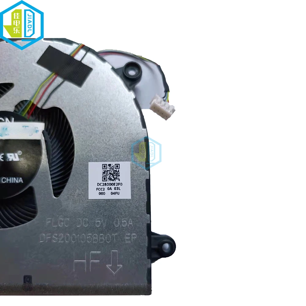Ventiladores de Refrigeração para Lenovo Legion Cpu Gpu Cooler Radiador Novo Y54017 Y540-17irh Gtx1660 ti 5f10s13888 Eg75070s1-1c010 - Imagem 6