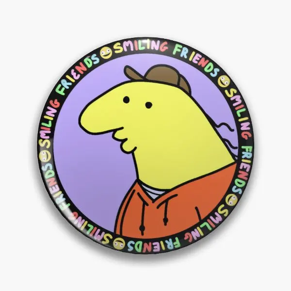 

Unshaded Charlie Smiling Friends Customizable Soft Button Pin Lover Gift Lapel Pin Funny Clothes Jewelry Decor Fashion Creative
