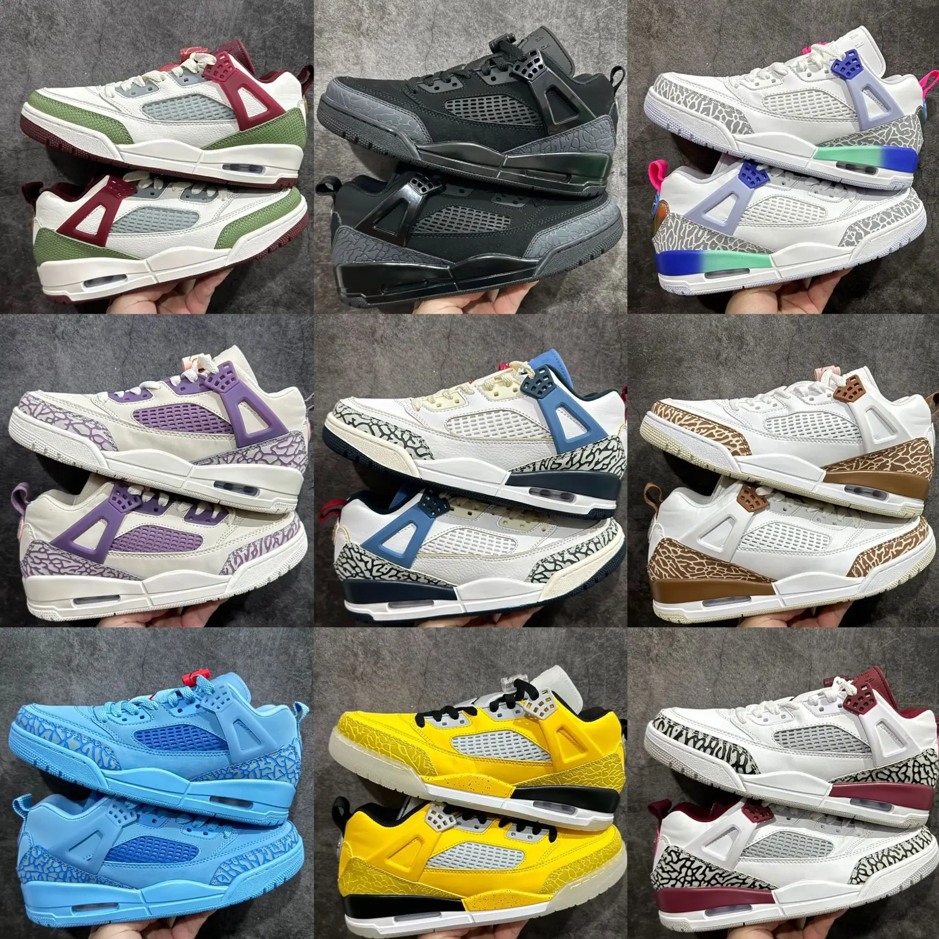 Adult Sports Shoes AJ 3 LOW Basketball Shoes Breathable Rubber Sole Real Leather Upper