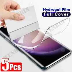 5Pcs Hydrogel Full Cover Screen Protector Film for Hydrogel Film (Samsung A57)