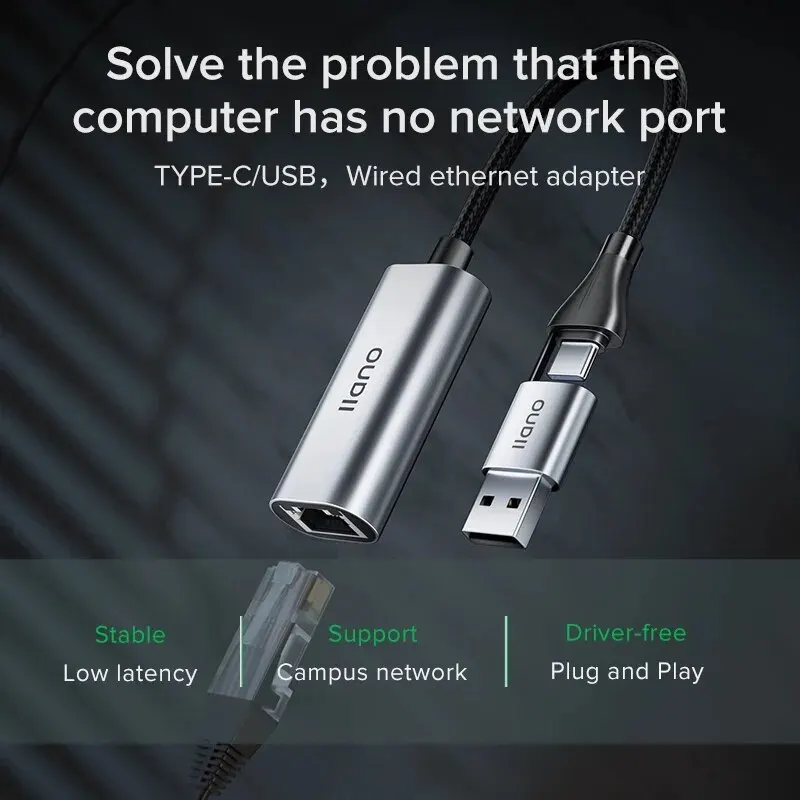 Рисунок 2 - LLANO USB3.1 Тип C к Ethernet RJ45