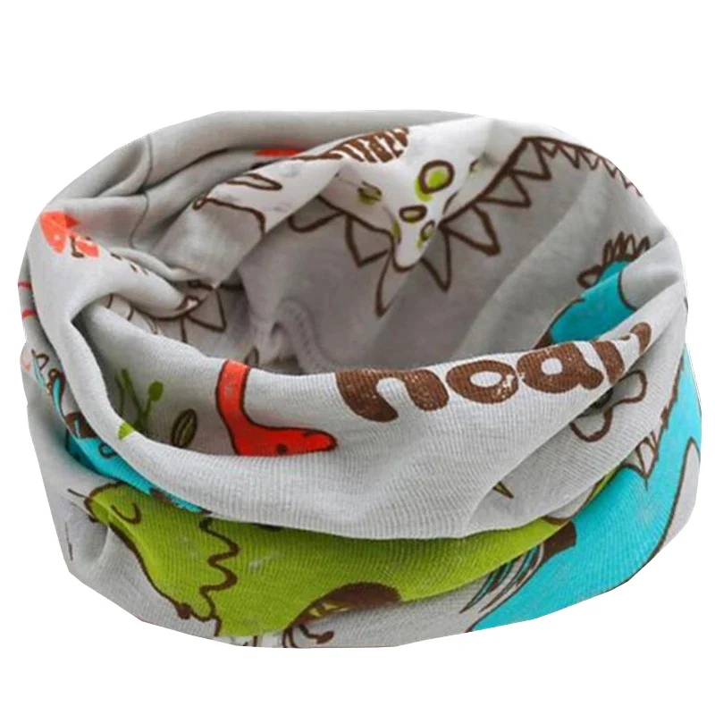 Winter Spring Children LIC Cotton Scarf Kids Duvet Neck Scarf Boys Girls Scarves Child Collar