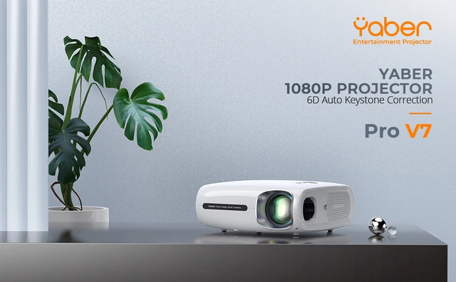 プロジェクター Yaber Pro V7 1080p Projector Yaber Pro V7 Home Cinema Projector【Refurbished】 – Yaber
