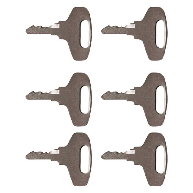 6PCS 점화 키 55240 66711-55140 쿠보타 백호 로더 B20 B5100D-P B5100E-P B6100D-P B6100E-P B6100HST-D와 호환 가능