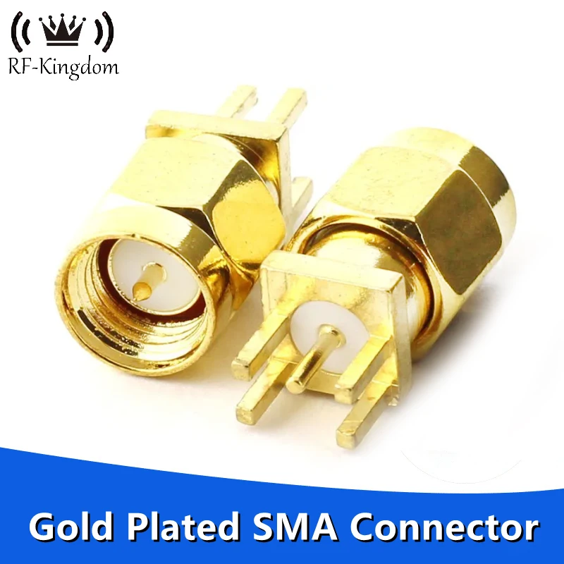 Connettore Adattatore SMA Femmina a SMA Maschio 90 gradi per Antenna