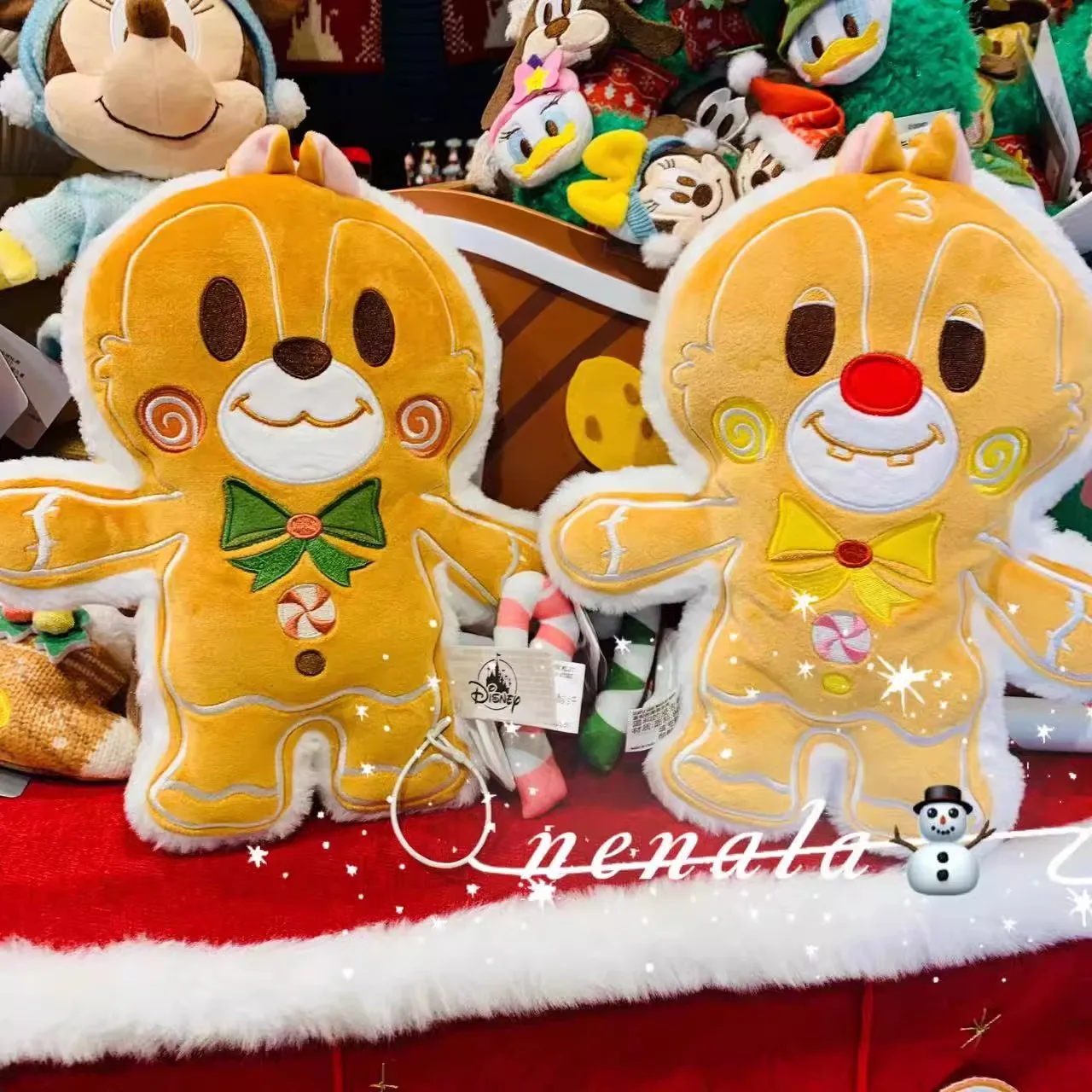 

Authentic Chip Dale Frosted Gingerbread Cookie Scented Plush Toy 35cm Kids Boys Girls Christmas Gifts