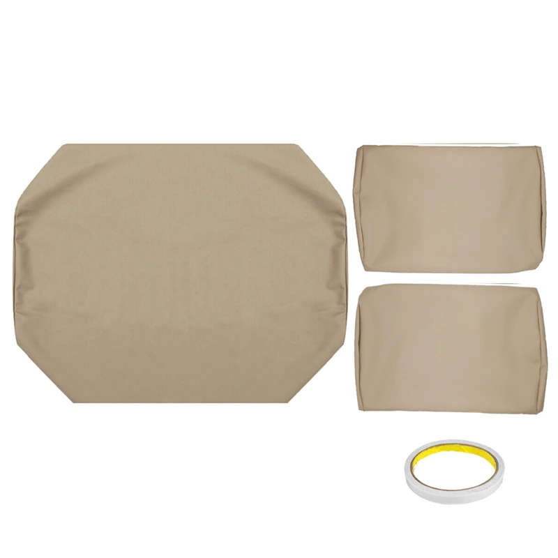 

Golf Cart Seat Cover Set For Club Car (1982-2000) Pre 2000 DS Replacement Accessories Beige