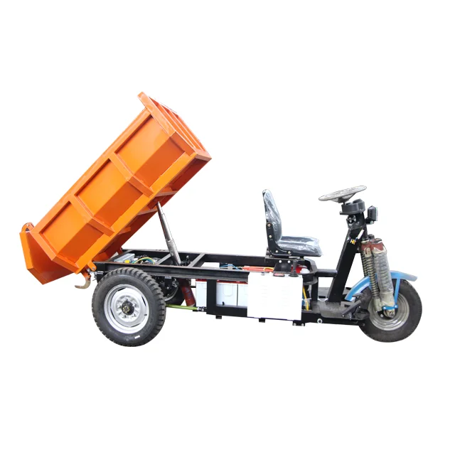 Triciclo Mini Dumper Diesel Triciclo Elettrico 3 Ruote Triciclo Elettrico 3000W