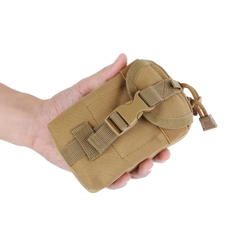 Molle EDC Pouch Tactical Waist Belt Pack Small Utility Wallet Phone Holder Bag Hunting Accessories Military Airsoft Mag Pouches
