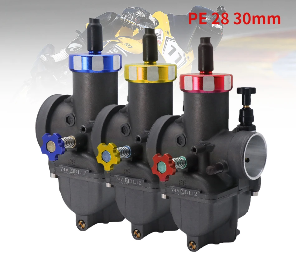 Enhance Your Motorcycle's Performance with the PE28 Carburetor for ATV, Quad, Dirt Bike, and Scooter Applications - - Racext 17
