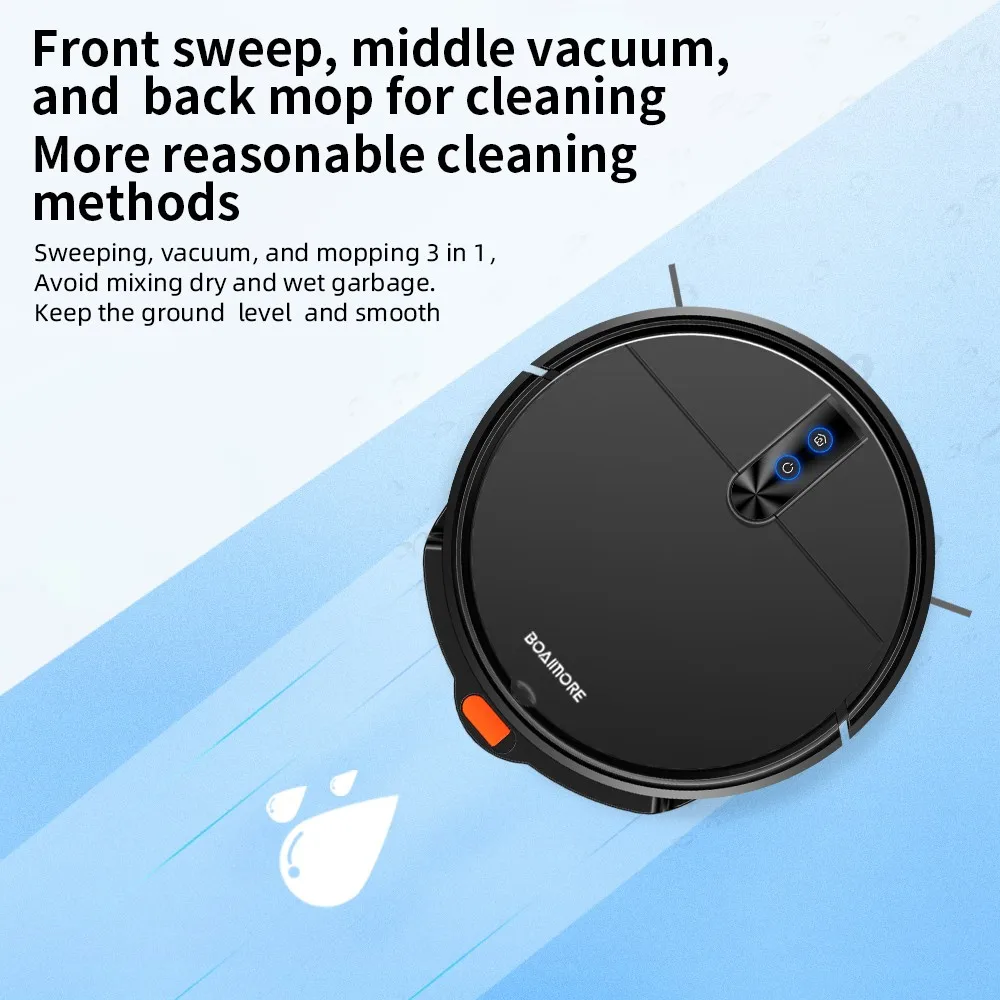 Smart Vacuum Cleaner Robot 3600PA Sweeper Floor Wireless Auto-Recharge Navigation Area On Map Pet Hair Home Cleaning Robotic robot vacuum cleaner