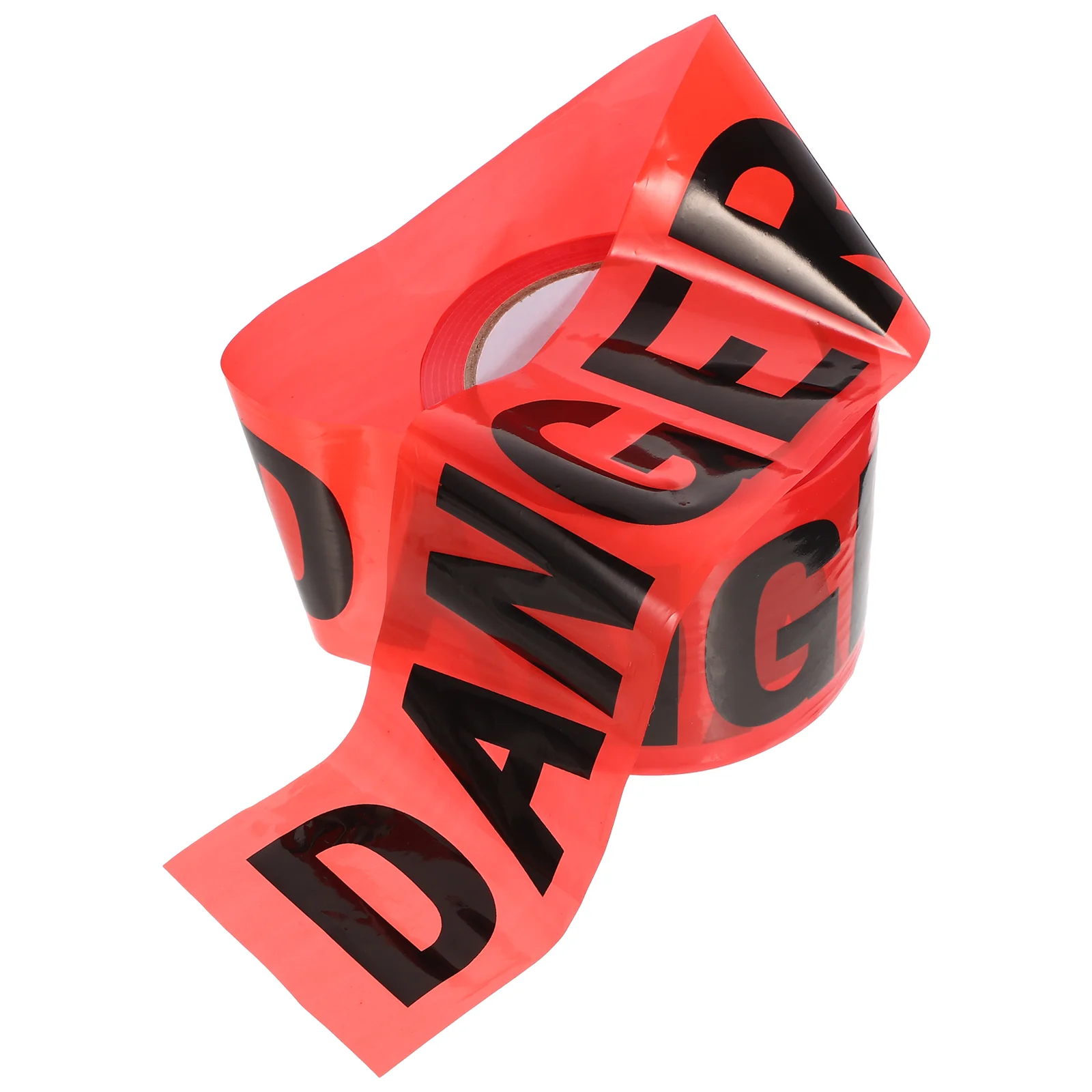 

1 Roll Red Danger Tape Crime Scene Tape Non-adhesive Warning Tape Caution Tape for Safety