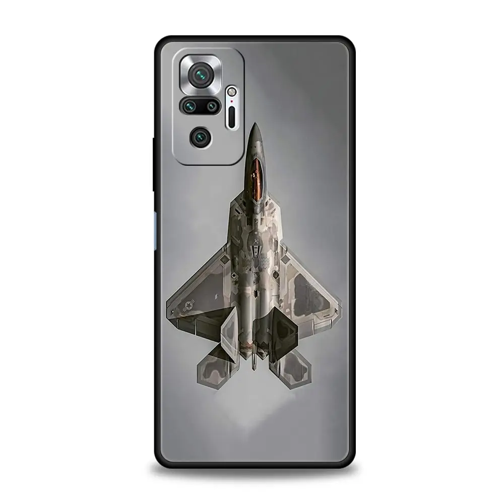 Soft Silicone Fighter Planes Phone Case Cover