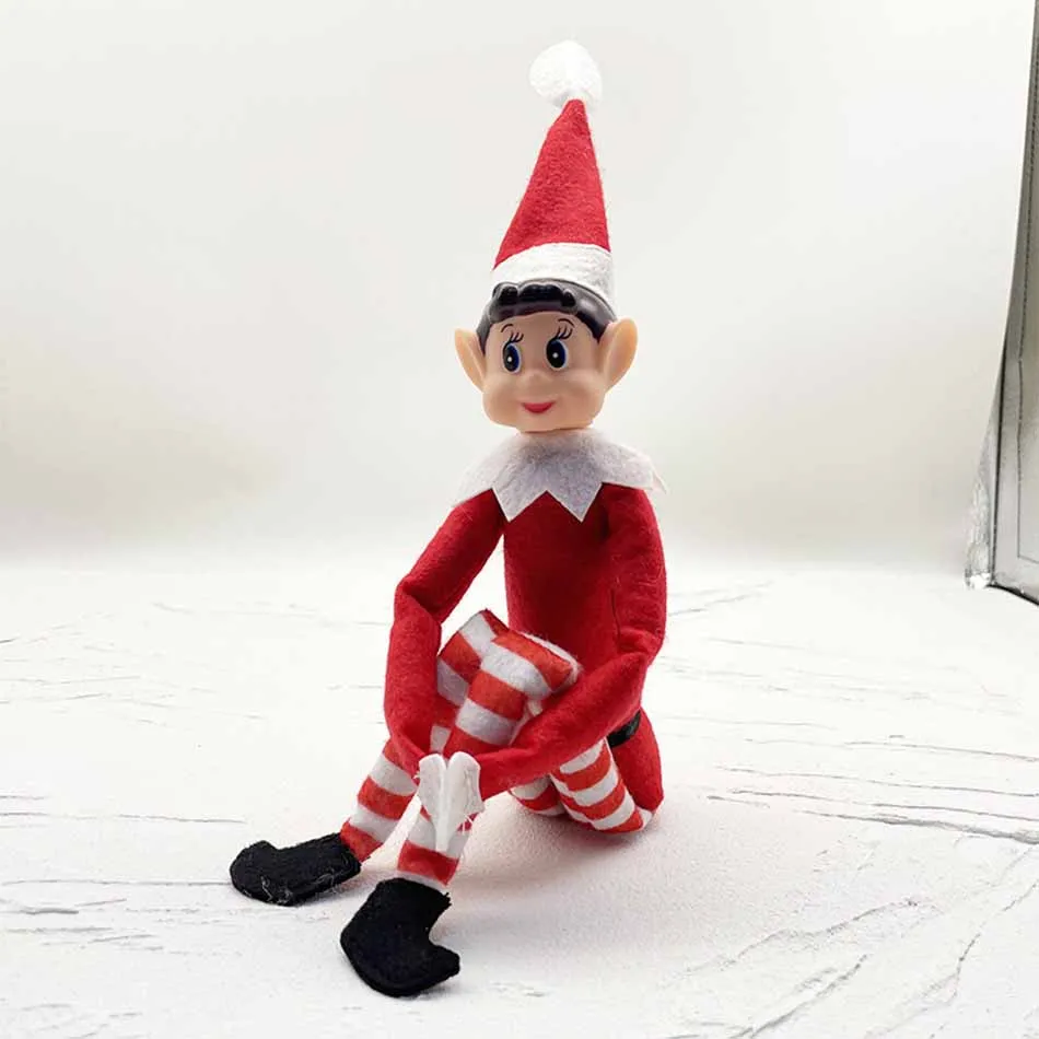 Christmas Doll 40cm Christmas Elf Fairy Doll Accessories Desk Decoration Home