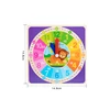 Children Montessori Wooden Clock Toys Hour Minute Second Cognition Colorful Clocks Toys For Kids Early Preschool Teaching Aids 6