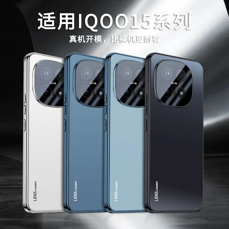 Luxury Electroplated Acrylic Shockproof Case with Full Lens Protection