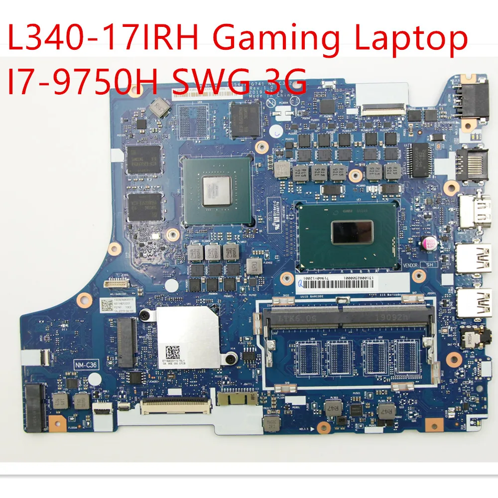 Scheda Madre Per Lenovo Ideapad L340-17Irh Scheda Madre Per Laptop Da Gioco I7-9750H Gtx 1050 3G 5B20S42327