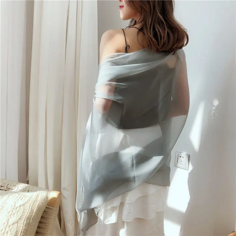 Wedding Shawl Ivory Black White Bridal Bolero Shrugs 120*200CM