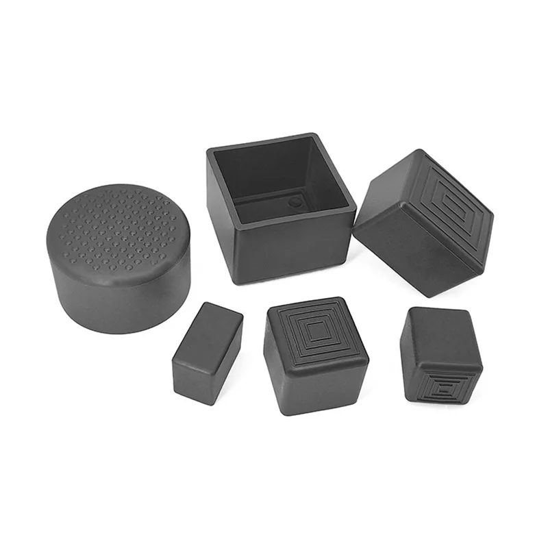 Furniture Table Foot Tip 10mm-50mm pipe plugs furniture leg pads chair leg caps chair leg protector rubber furniture feet pads furniture leg caps