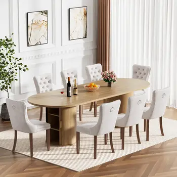 Extendable 8-Seat Dining Set 1