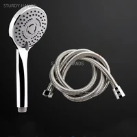 Bathroom Water Heater Bath Hose Shower Head 1.5/2/3 M Stainless Steel Explosion-proof Shower Head Hose Bathroom Accessories 1