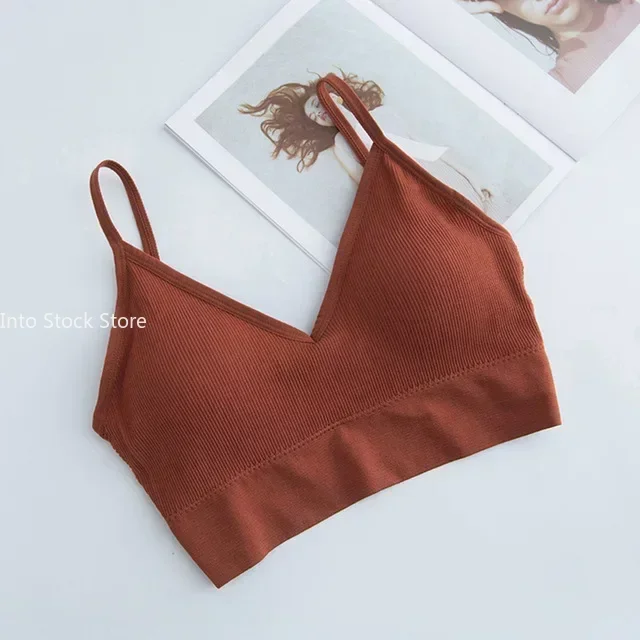 Sports Bra 2024 Women Fitness Top Seamless Yoga Bra Black White Running Yoga Gym Crop Top Women Push Up Sport Bra Top
