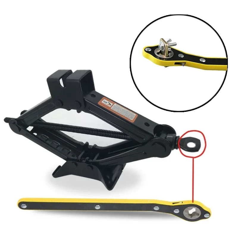 

Адаптер для автомобильного гаража, экономный ручной ремонтный трещотка для проушины, колес, шин с ножничным ключом, рукояткой