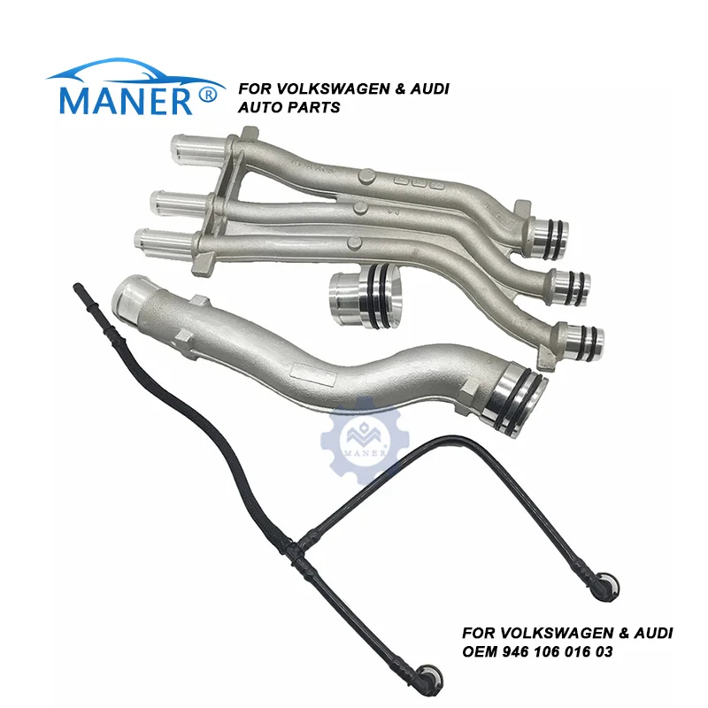 MANERI 94810601603 4PCS Coolant Pipe Repair Upgrade Kit for 2003 2006