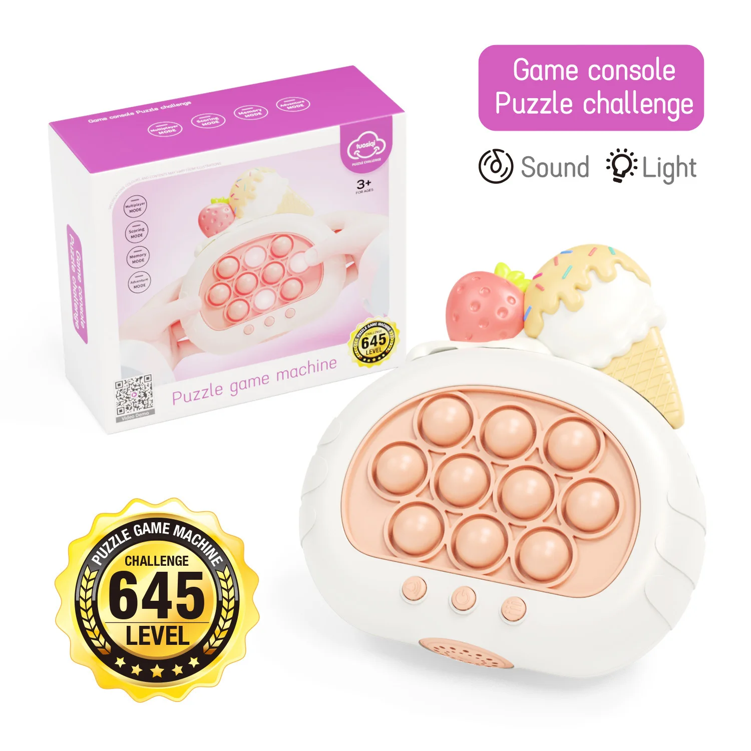 Animal Series Pop Push Game Machine Kids Cartoon Fun Whac-A-Mole Squeezing Anti Stress Sensory Bubble Pop Fidget Toy Gifts fidget toys anti stress toy decompression toy squishy toys sensory toys release pressure toy stress relieving toy pop it game bubble fidget toy pop purse sensory toy