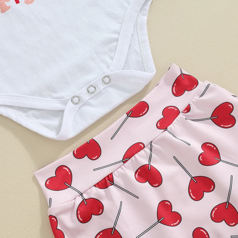 

3 шт., детские шорты-комбинезон с принтом