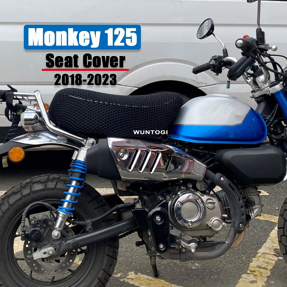 Monkey Motorcycle Seat Cover Seat Protection Insulated Seat Cover For Monkey 125 2018-2023 Accessories gb racing engine cover yzf r1 2015 2023 for yamaha motorcycle alternator clutch protection cover accessories