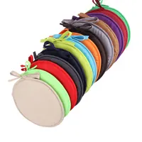 38/30cm Round Chair Cushion Seat Pad Cotton Shell Filling Soft Cushion Dining Chair Cushion With Ties Non-Slip Chair Pad 4