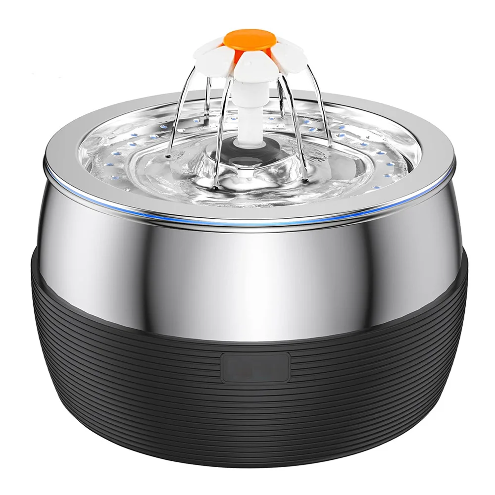 

Автоматический Диспенсер воды для домашних животных, 3 л, из нержавеющей стали, 102 унции