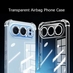 Crystal Clear Ultrathin Airbag TPU Phone Case with Lens Protection for Honor 500 Pro (Clear)