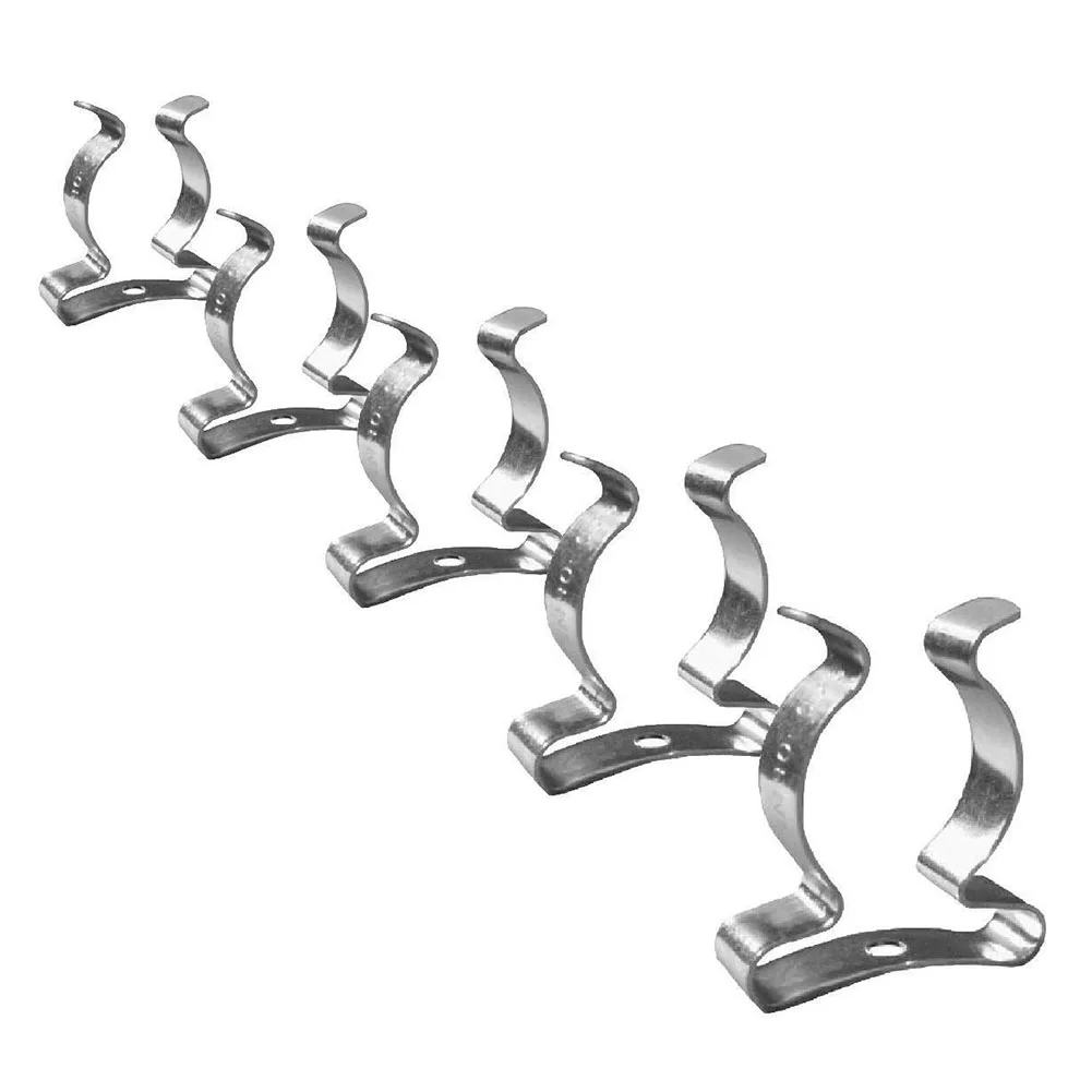 

48 шт., пружинный махровый зажим, 10/12/19/25 мм