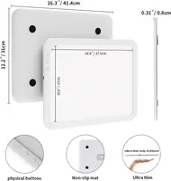 8000Lux A3 Light Box Drawing Board with 3500mAH Battery, 6 dimming Levels and 3 Color temperatures Light Table for Sketching - Image 5